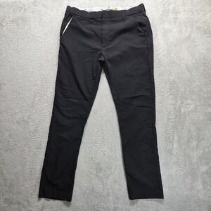 Tailor Vintage Pants Mens 36X32 Black Canaan Slim Fit Straight Performance Golf
